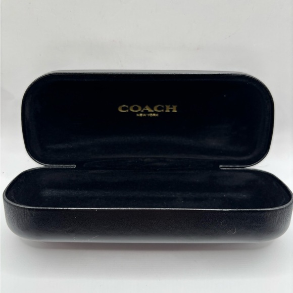 Coach Black Eyeglass Holder - Picture 1 of 8